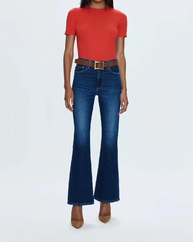 Haven Bootcut Denim Jeans In Greenwich