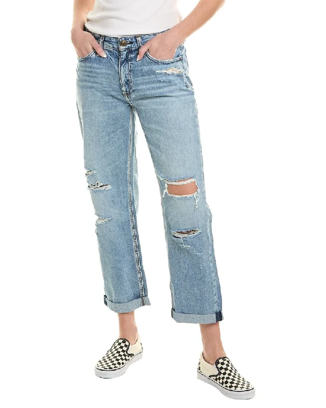 rag & bone Dre Low-Rise Indigo Baggy Boyfriend Jean