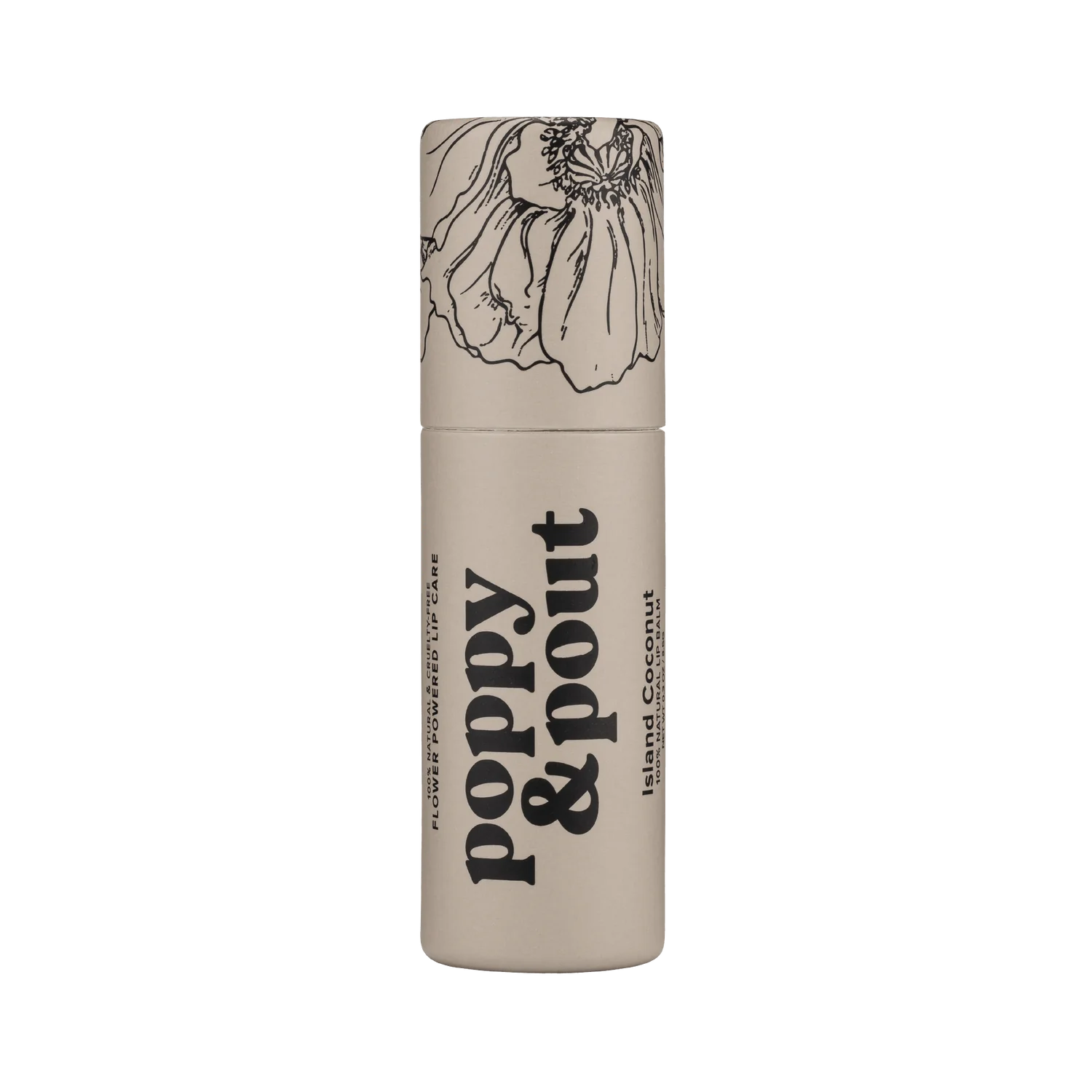 Poppy & Pout Island Coconut Lip Balm