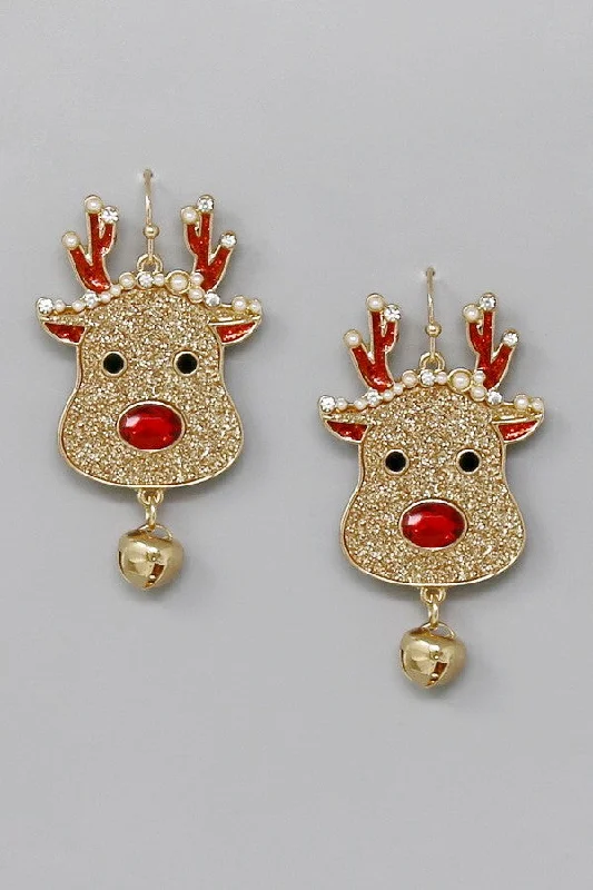 Rudolph  Christmas Earrings